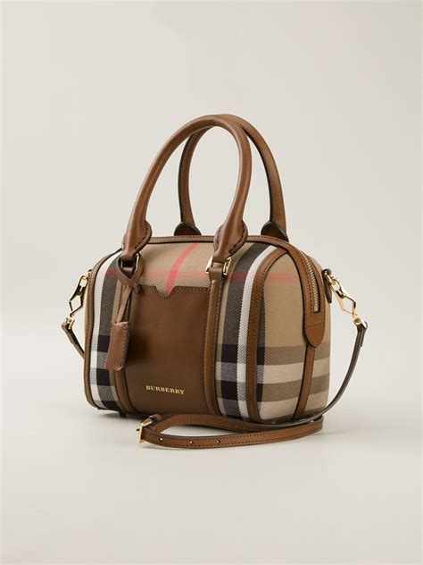 burberry bowling|burberry check mini bowling bag.